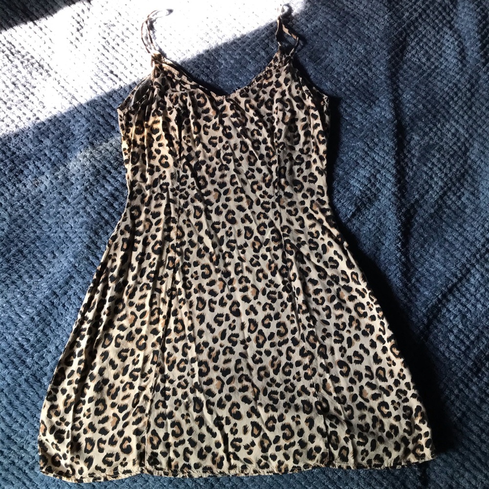 Cheetah print dress